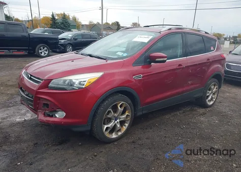 2013 Ford Escape Titanium из США, поврежденный, VIN 1FMCU9J98DUC21388